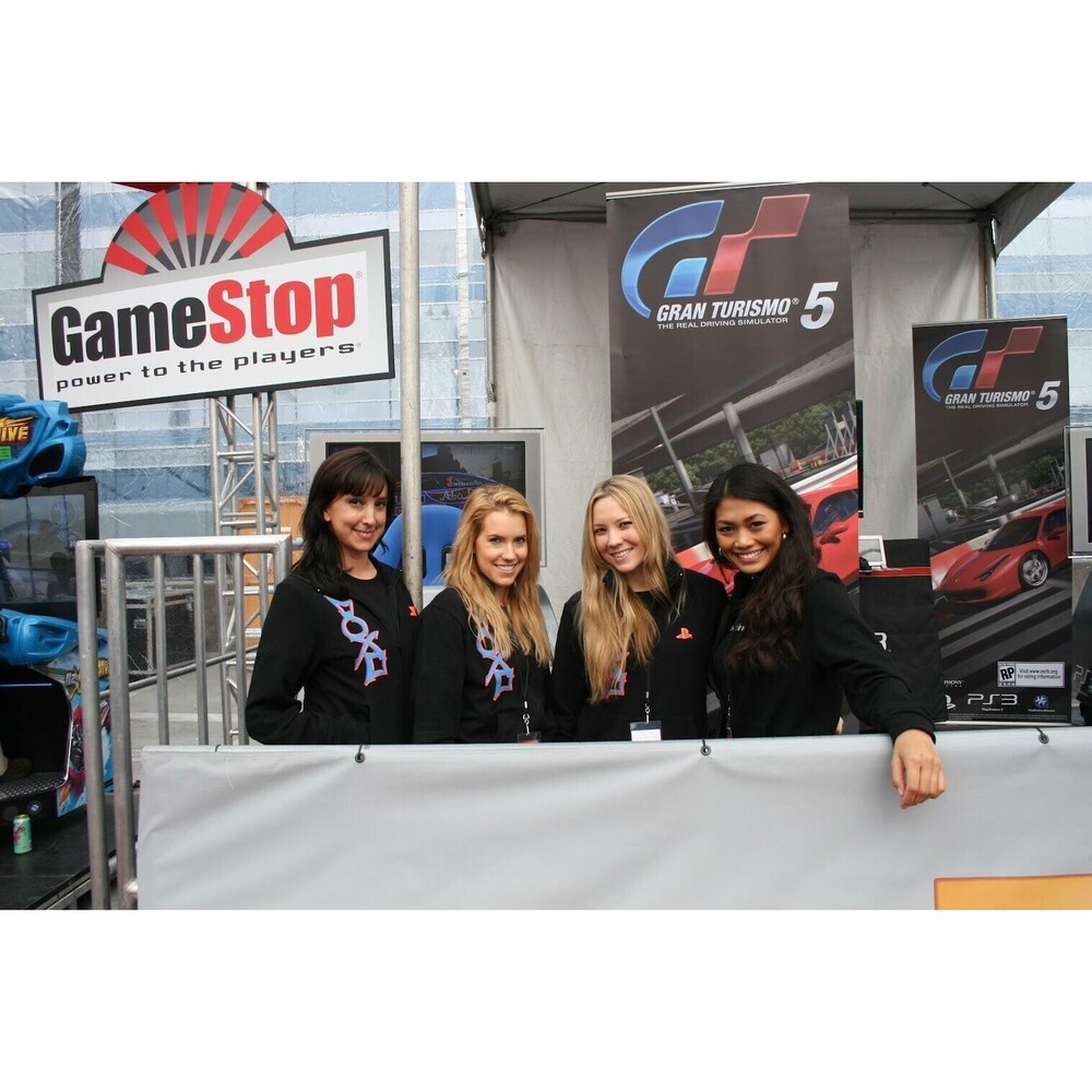 Playstation 3 Promotional Women's Track Jacket Size Small American Apparel PROMO